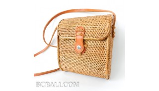 Passport Rattan Sling Bags Hand Woven Bali Best Quality